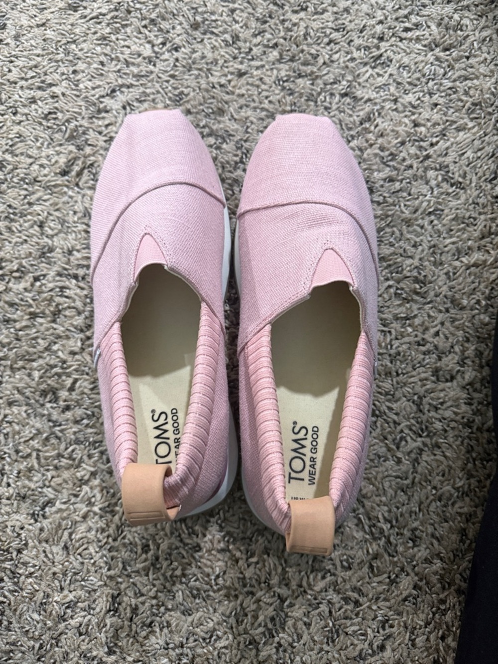 TOMS Pink Canvas Resident 2.0 sneaker - Women’s 9
